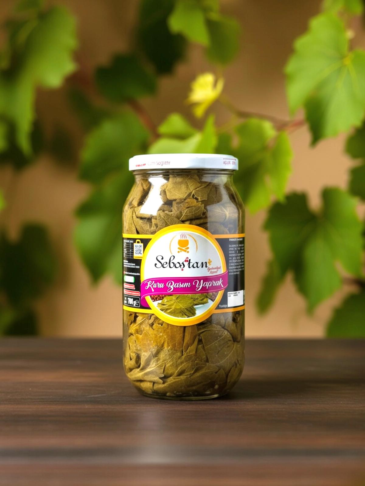 ZEYTİNYAĞLI SARMALIK 1 KG KURU BASIM YAPRAK 