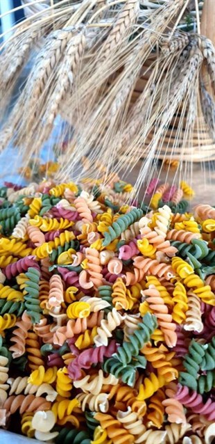 FUSİLLİ MAKARNA (BURGU) SEBZELİ YUMURTALI 500 GR
