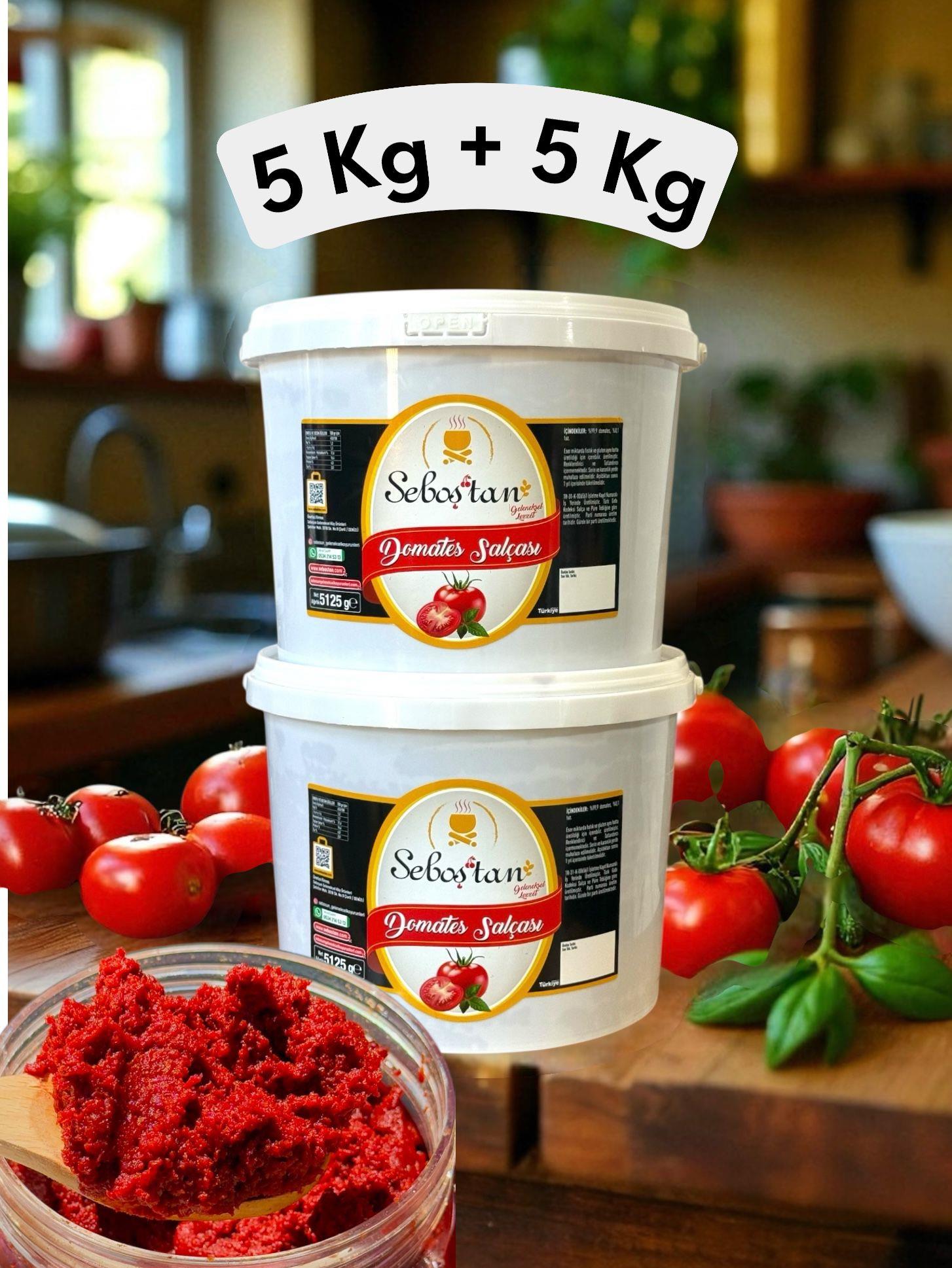 Avantajlı 2 Li Domates Salçası (5kg+5kg) 
