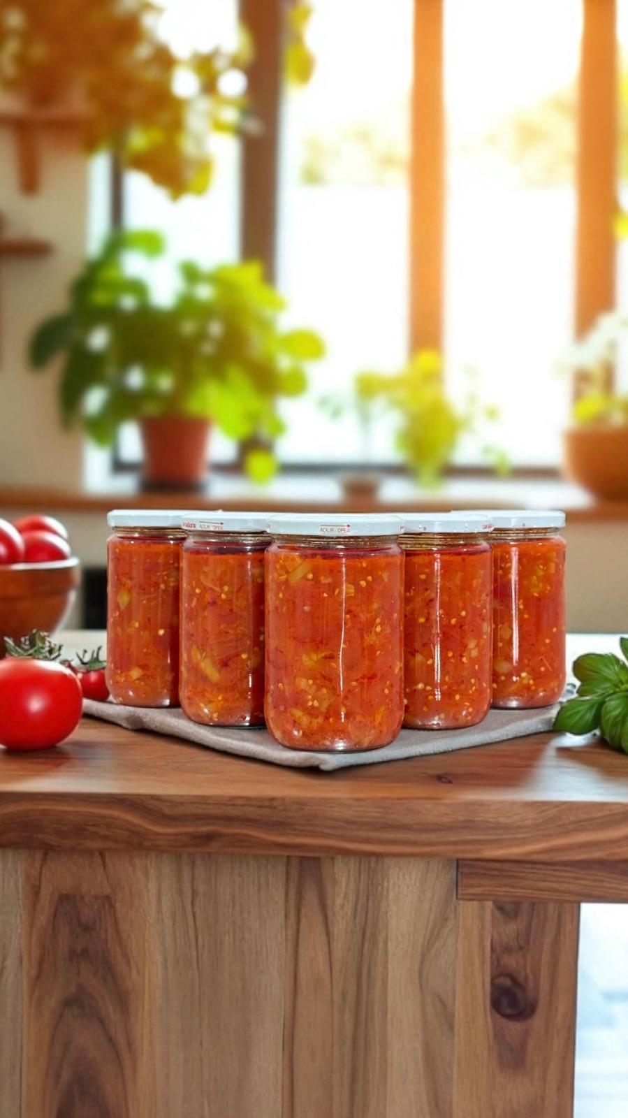 Avantajlı 5 Li Doğranmış Domates Biberli