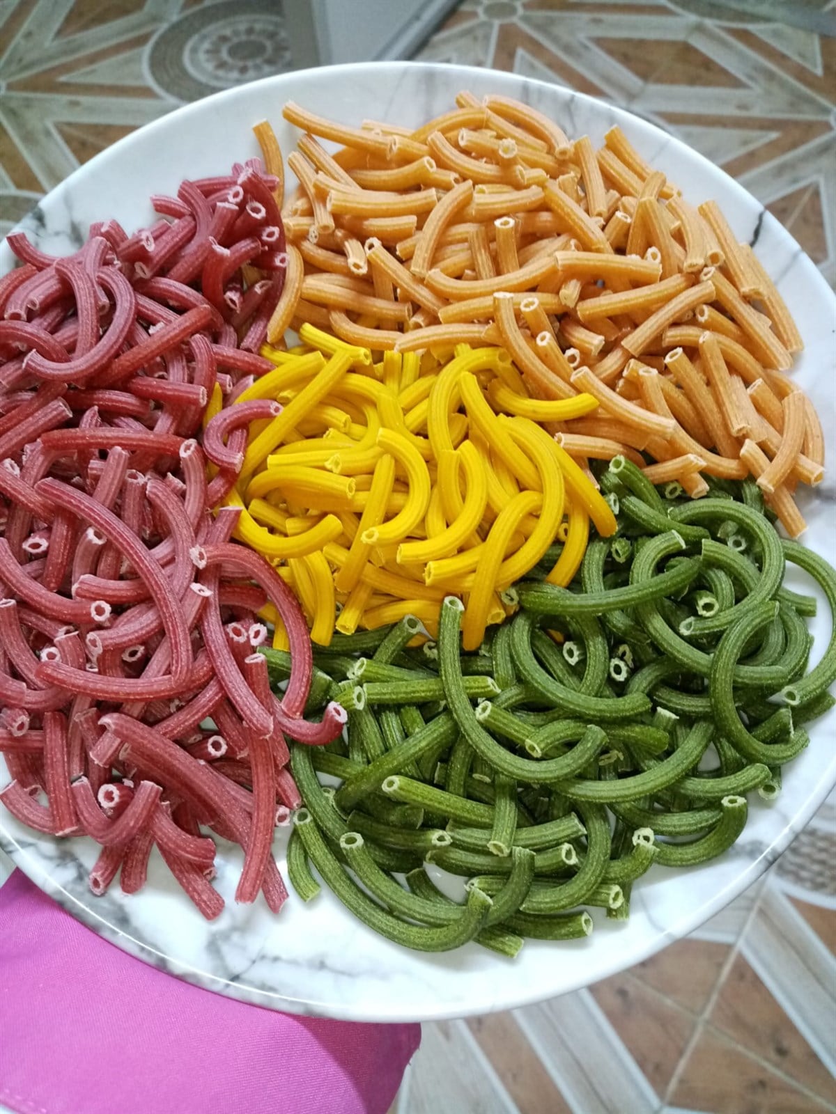 İLİKLİ SEBZELİ SEDANİNİ (BORU) MAKARNA 