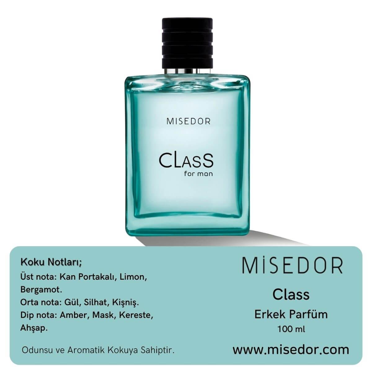 Misedor Class Erkek Parfüm 100 ml