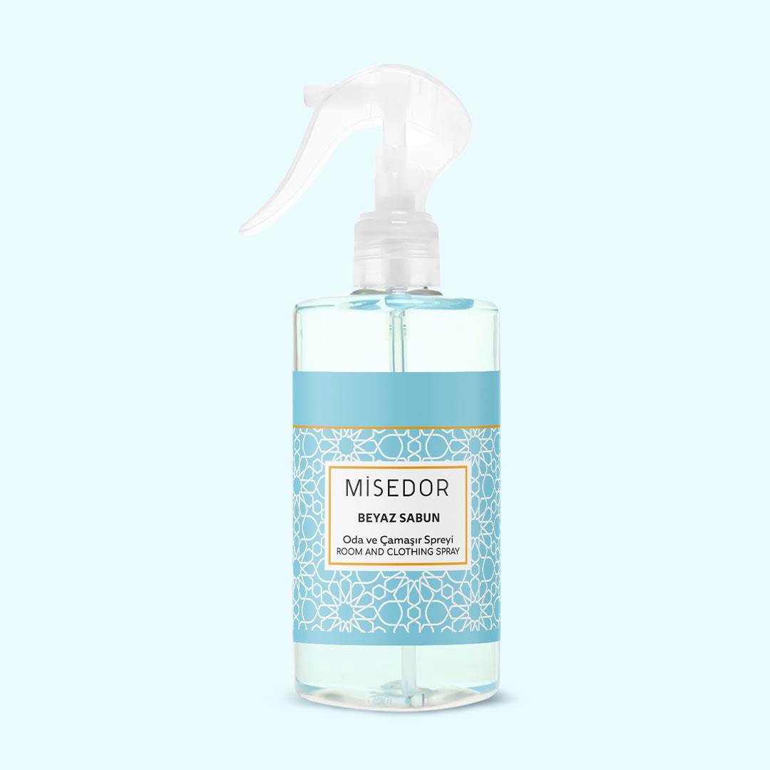 Misedor 2 li Set Beyaz Sabun Oda Kokusu ve Çamaşır Parfümü 330 ml