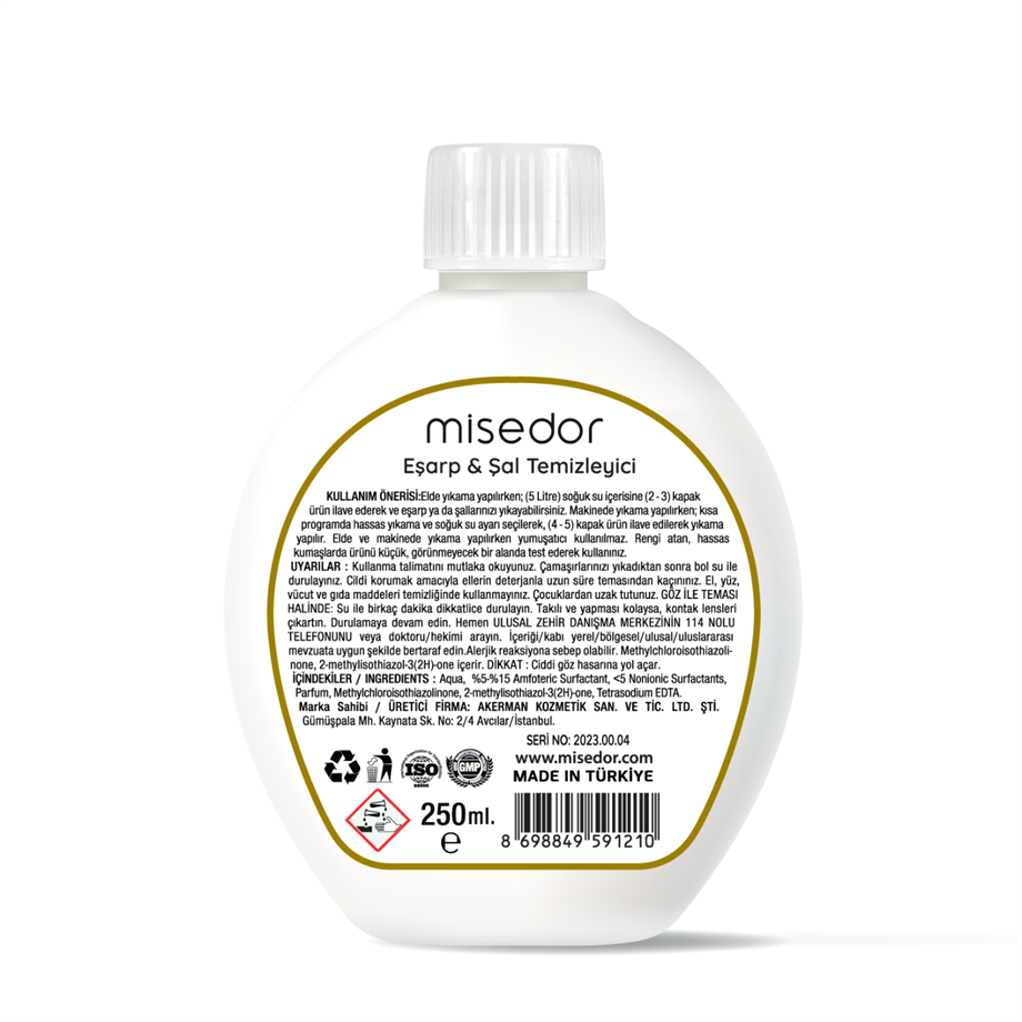 Misedor 2li Set Eşarp Şampuanı 250 ml