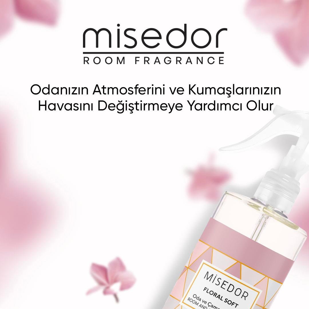 Misedor Floral Soft Oda Kokusu ve Çamaşır Parfümü 330 ml