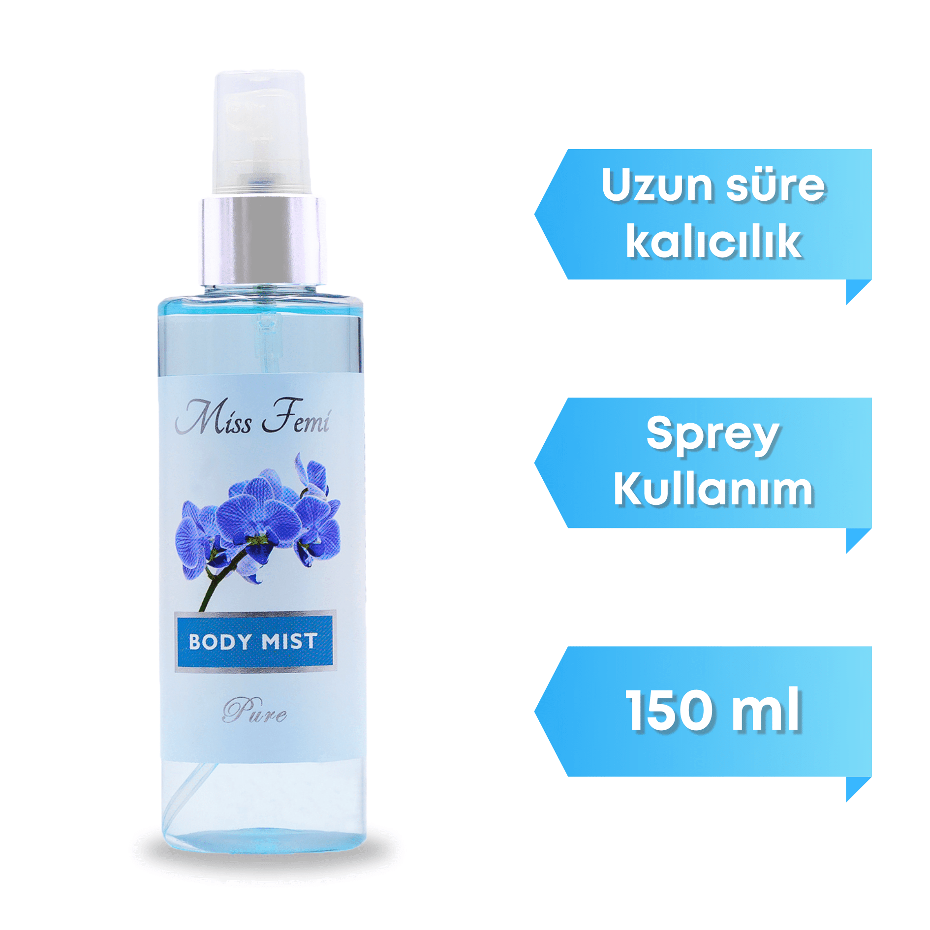Misedor MissFemi Pure Vücut Spreyi 130 ml