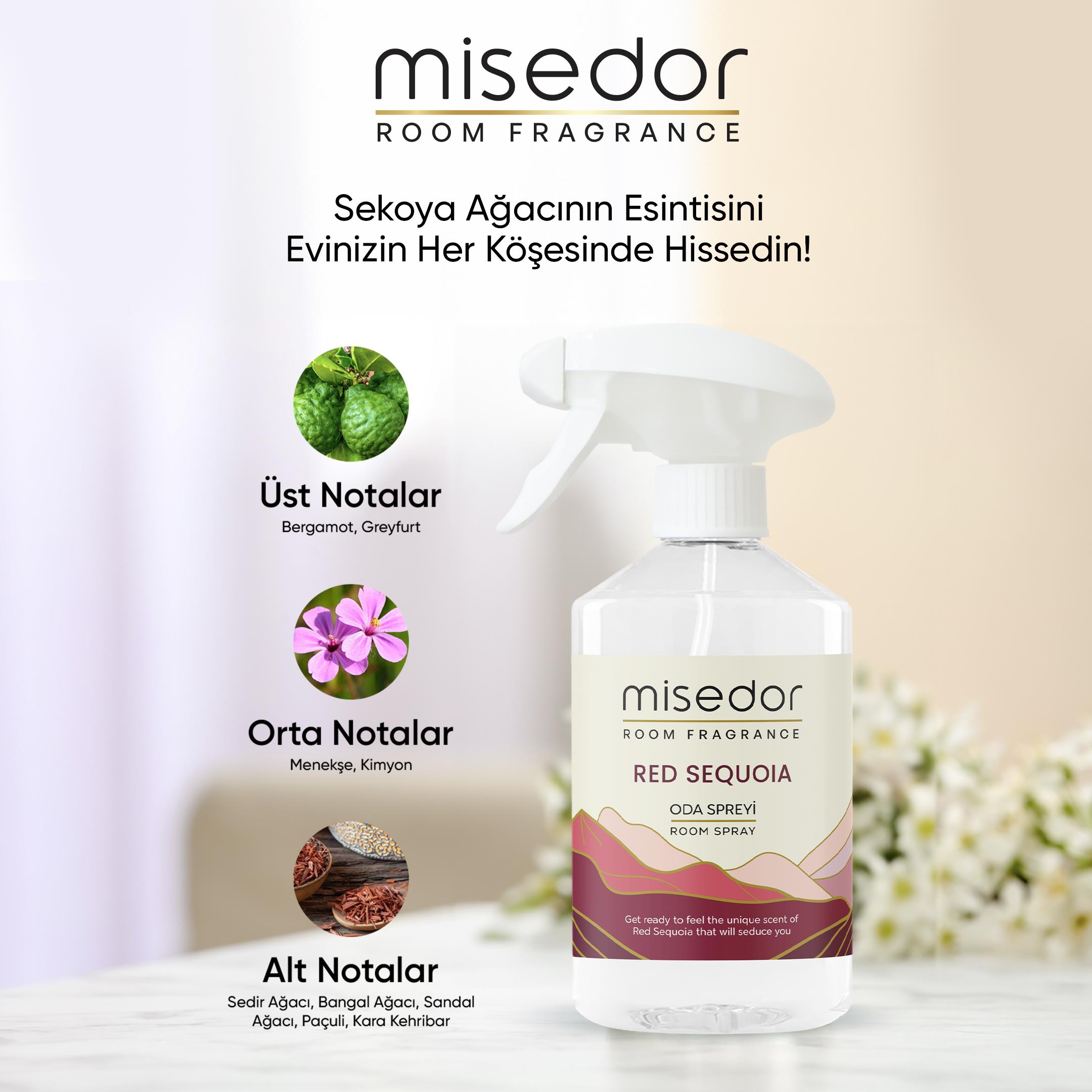 Misedor Red Sequoia Oda Spreyi 500 ml