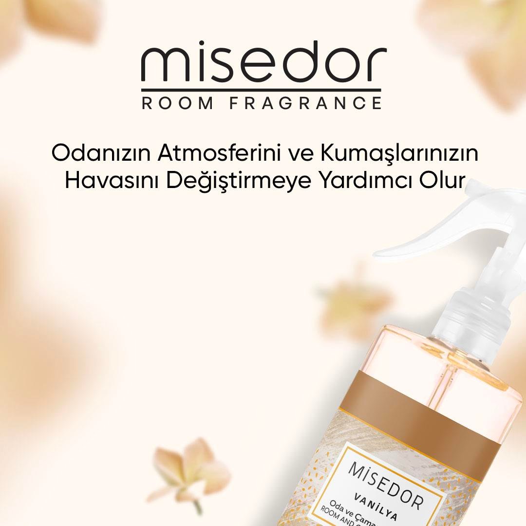Misedor Vanilya Oda Kokusu ve Çamaşır Parfümü 330 ml