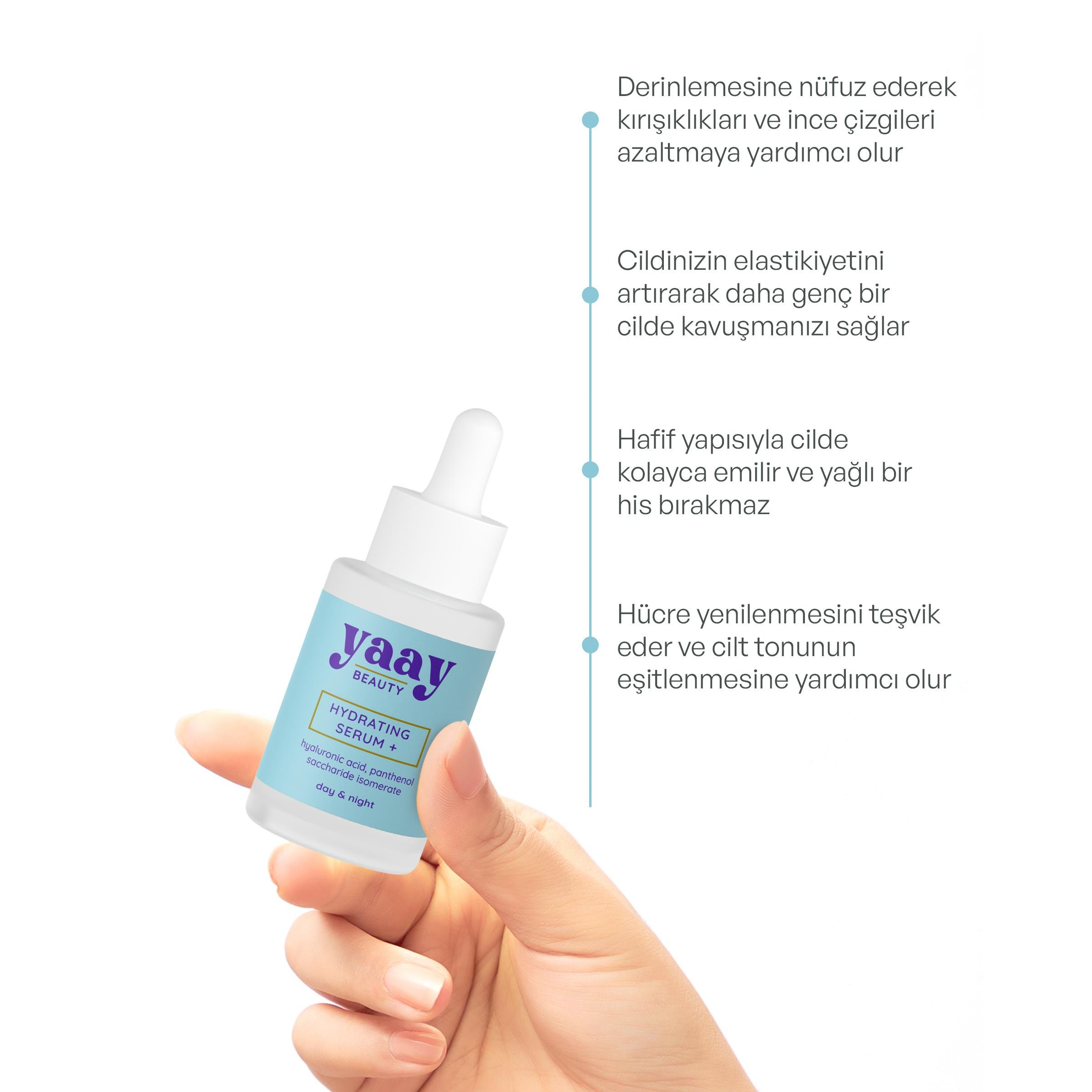 Yaay Beauty Hydrating Serum Plus Ultra Nemlendirici Serum 30 ml