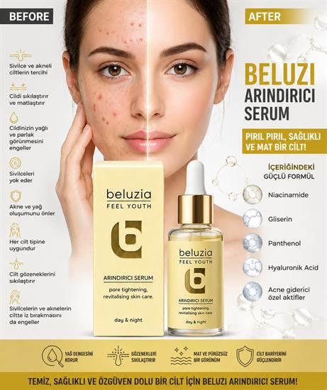Beluzia Arındırıcı Serum 30 ml