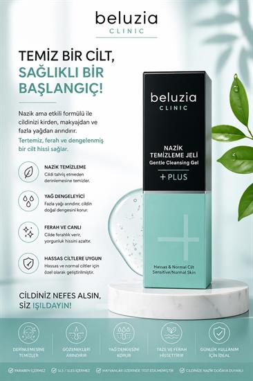 Beluzia (KAMPANYA 3lü Set) Göz Çevresi Serum & Kuru-Hassas Cilt Nemlendirici Cilt Bakım Seti (Tonik+Jel)