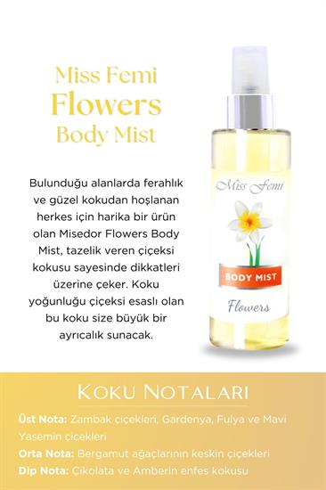 Misedor Missfemi Flowers Body Mist 130 ml