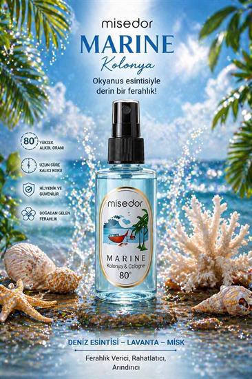Misedor Marine 80° Kolonya 50ml