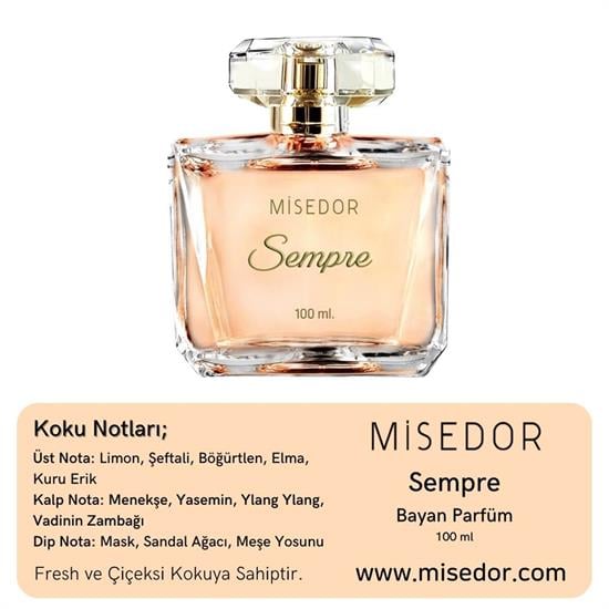 Misedor Sempre Bayan Parfüm 100 ml