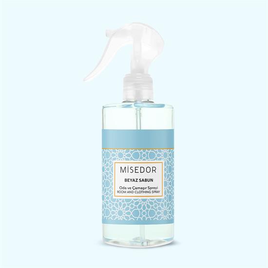 Misedor 2 li Set Beyaz Sabun Oda Kokusu ve Çamaşır Parfümü 330 ml