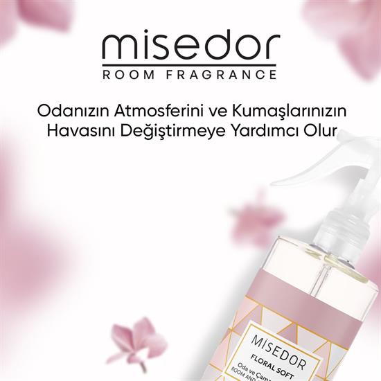 Misedor 2 li Set Floral Soft Oda Kokusu ve Çamaşır Parfümü 330 ml