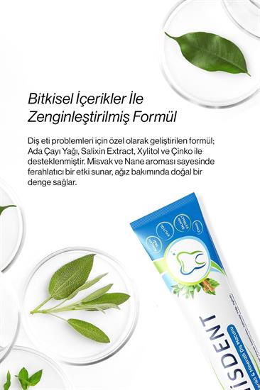 Misdent Bitki İçerikli & Mineralli Diş Macunu 75 ml