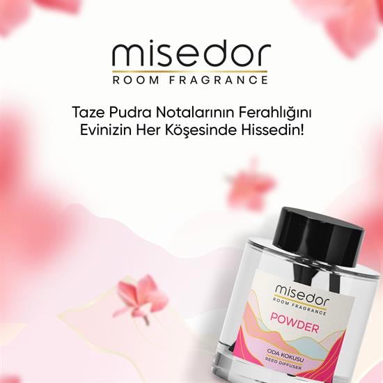 Misedor Powder Çubuklu Oda Kokusu 120 ml