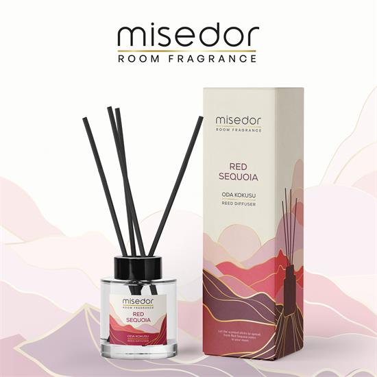 Misedor Red Sequoia Çubuklu Oda Kokusu 120 ml