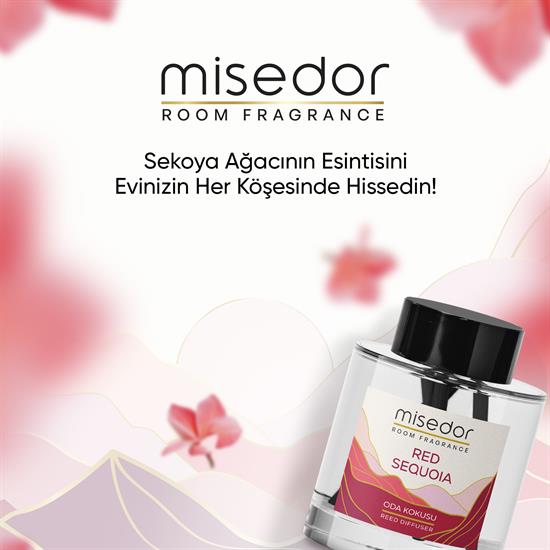 Misedor Red Sequoia Çubuklu Oda Kokusu 120 ml