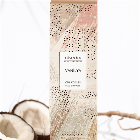 Misedor 2li Set Vanilya Çubuklu Oda Kokusu ve Oda Spreyi