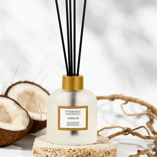 Misedor 2li Set Vanilya Çubuklu Oda Kokusu ve Oda Spreyi