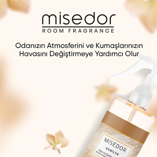 Misedor Vanilya Oda Kokusu ve Çamaşır Parfümü 330 ml