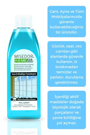 Misedor Cam ve Mobilya Temizleyici 400 ml