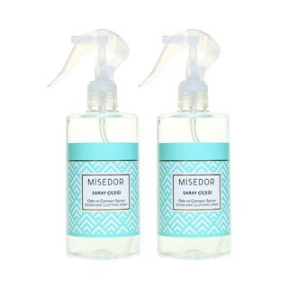 Misedor 2 li Set Saray Çiçeği Oda Kokusu ve Çamaşır Parfümü 330 ml
