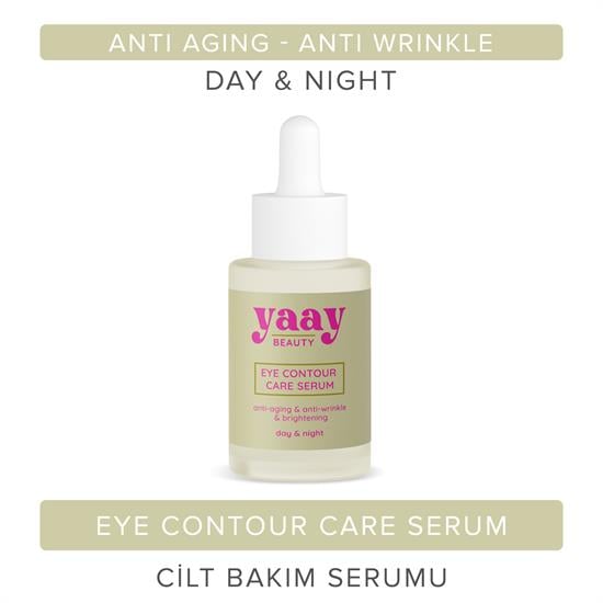 Yaay Beauty - Yaay Beauty Eye Contour Care Serum Anti Aging Göz Çevresi Serumu 30 ml