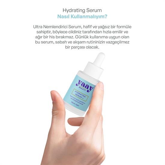Yaay Beauty Hydrating Serum Plus Ultra Nemlendirici Serum 30 ml