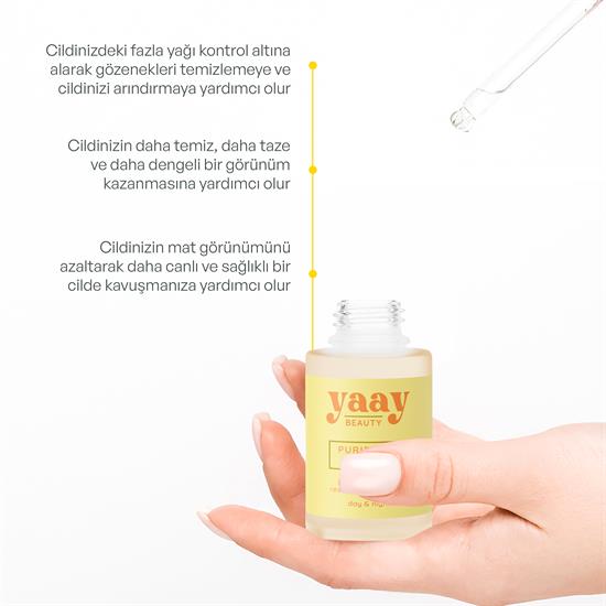 Yaay Beauty Purifying Arındırıcı Serum 30 ml