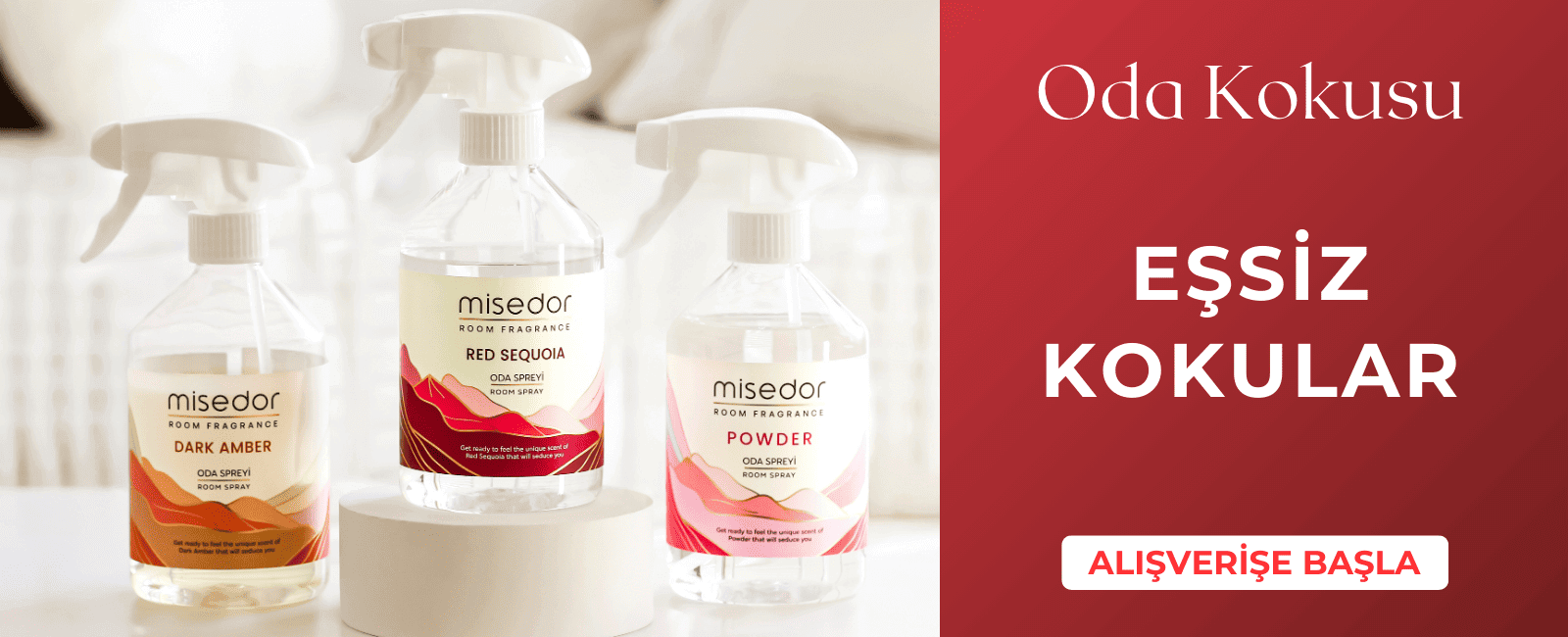 Çubuklu Oda Kokusu ve Oda Spreyi