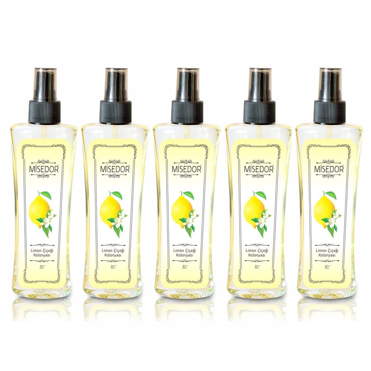 Misedor 5 li Set Limon Kolonyası 150 ml
