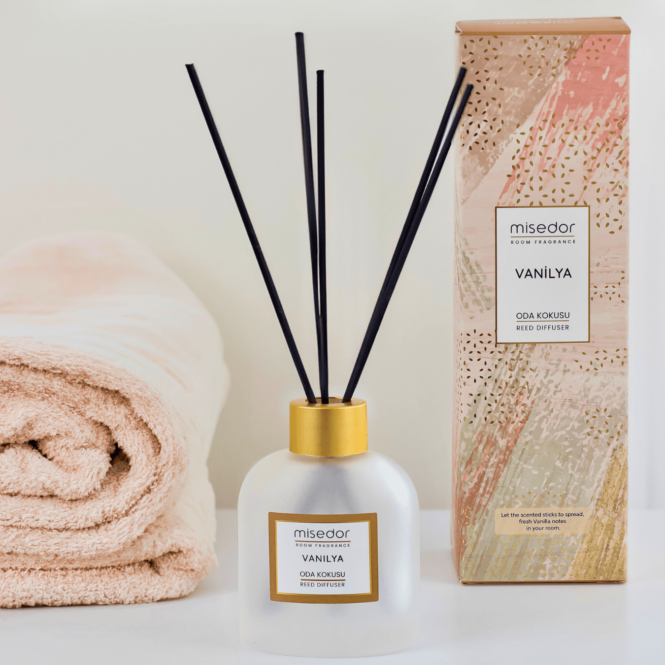 Misedor - Misedor Vanilya Çubuklu Oda Kokusu 120 ml