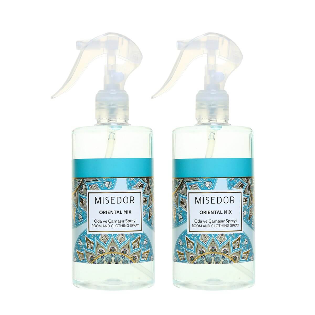 MisedorOriental Mix Oda ve Çamaşır Parfümü 330 ml - MisedorMisedor 2 li Set Oriental Mix Oda Kokusu ve Çamaşır Parfümü 330 ml