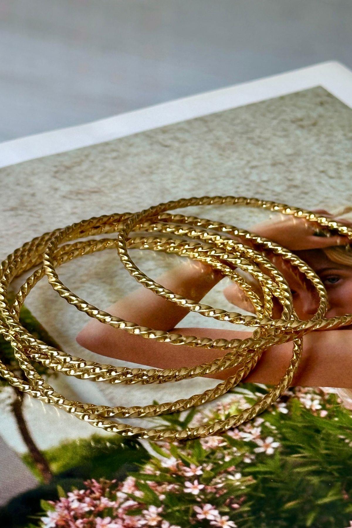 Çelik Tek Burma Bilezik