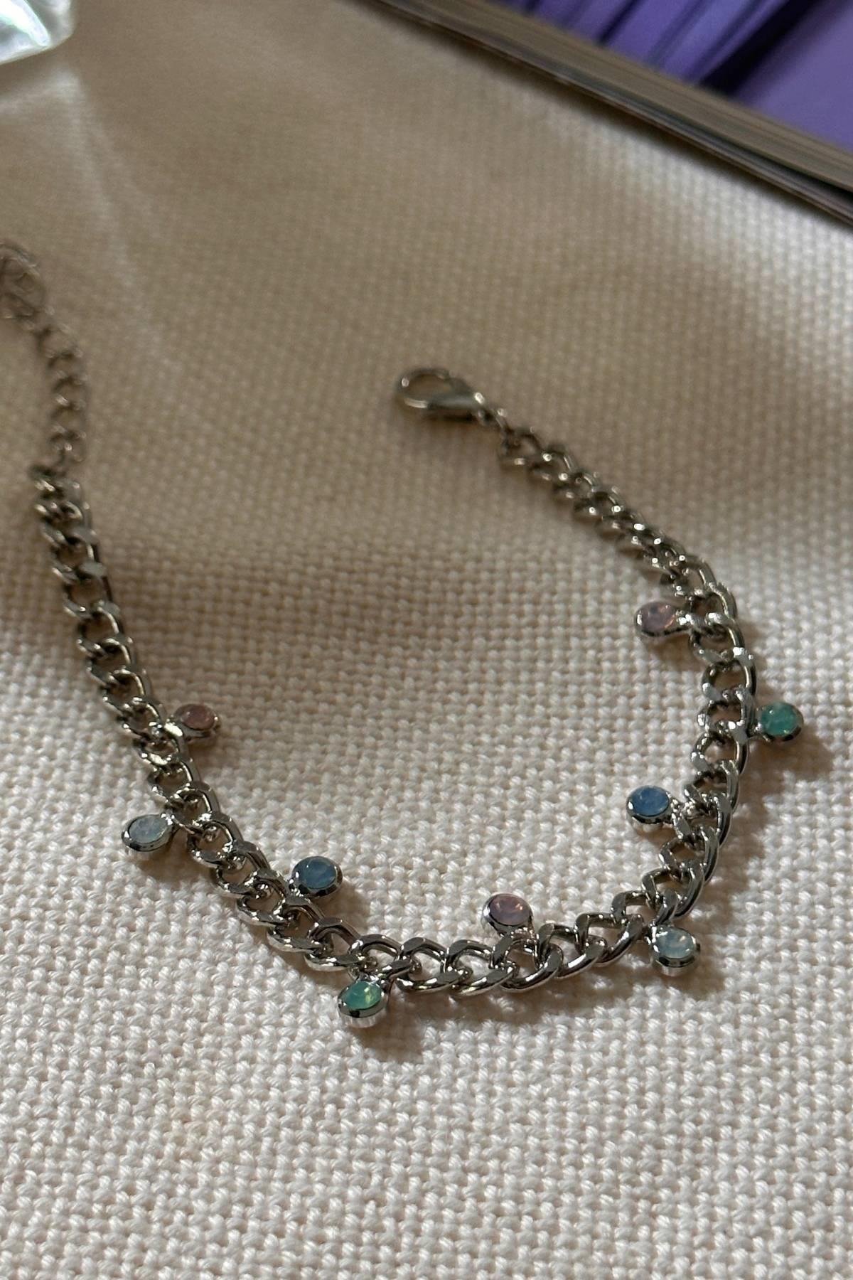 Gümüş Renkli Soft Bileklik