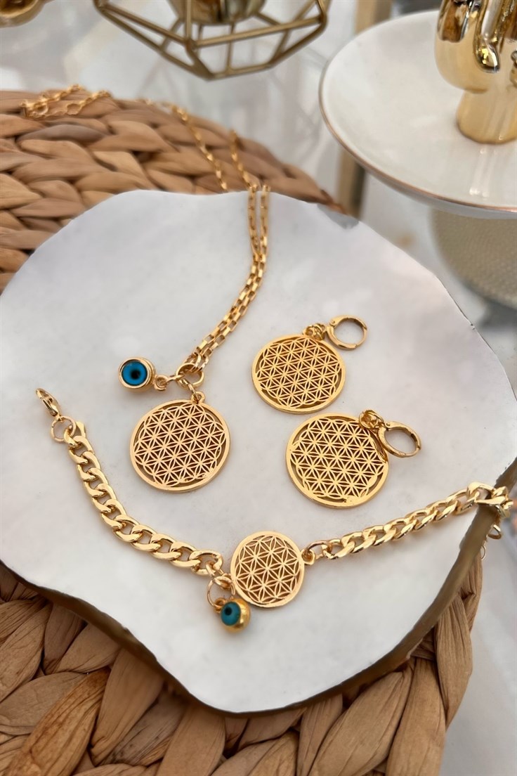 Yaşam Çiçeği Seti Gold