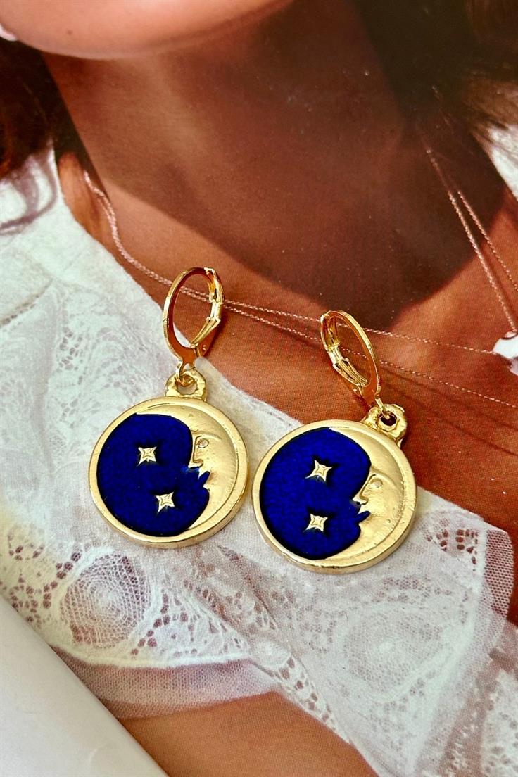 Laci Mineli Ay Küpe