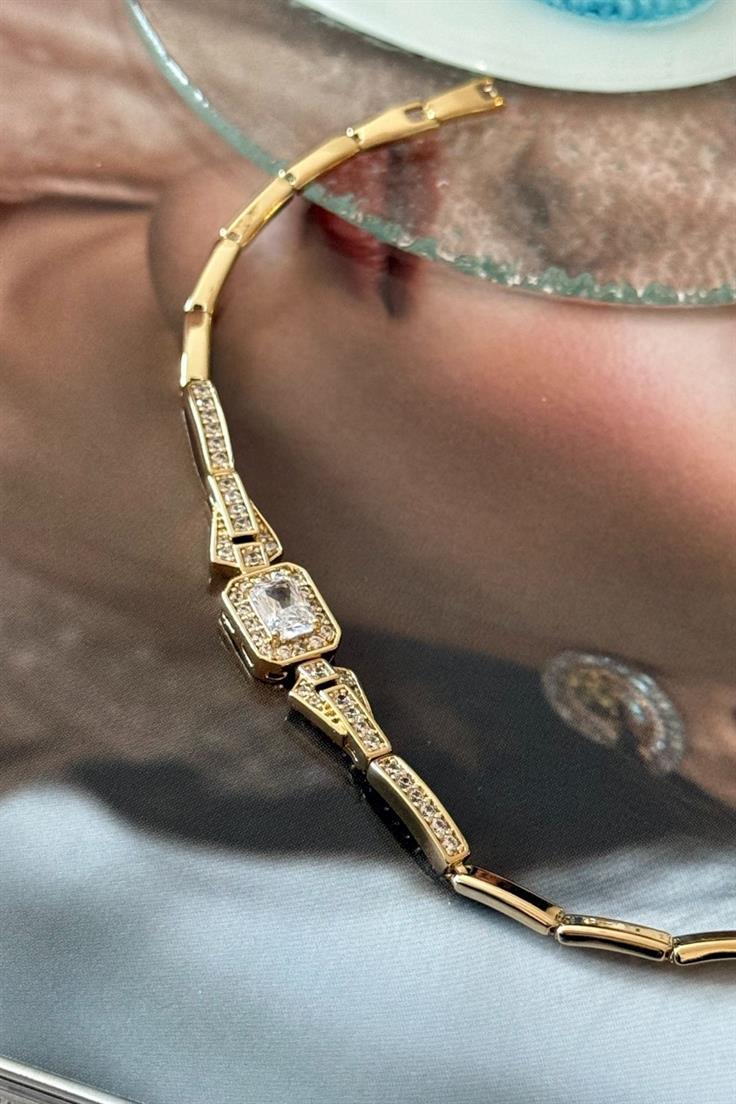 Xuping Kare Tek Taş Model Künye