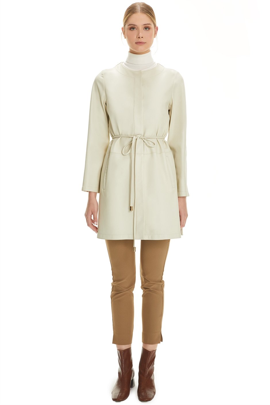 Shaky Women's Leather Short Coat