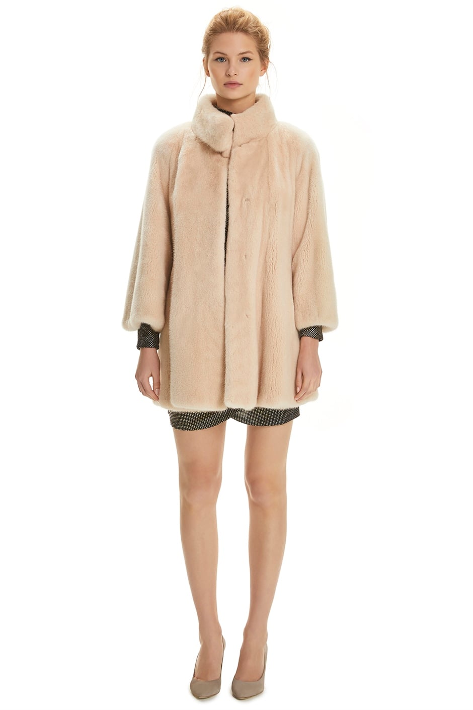 Shaky Women's Mink Fur Short Coat