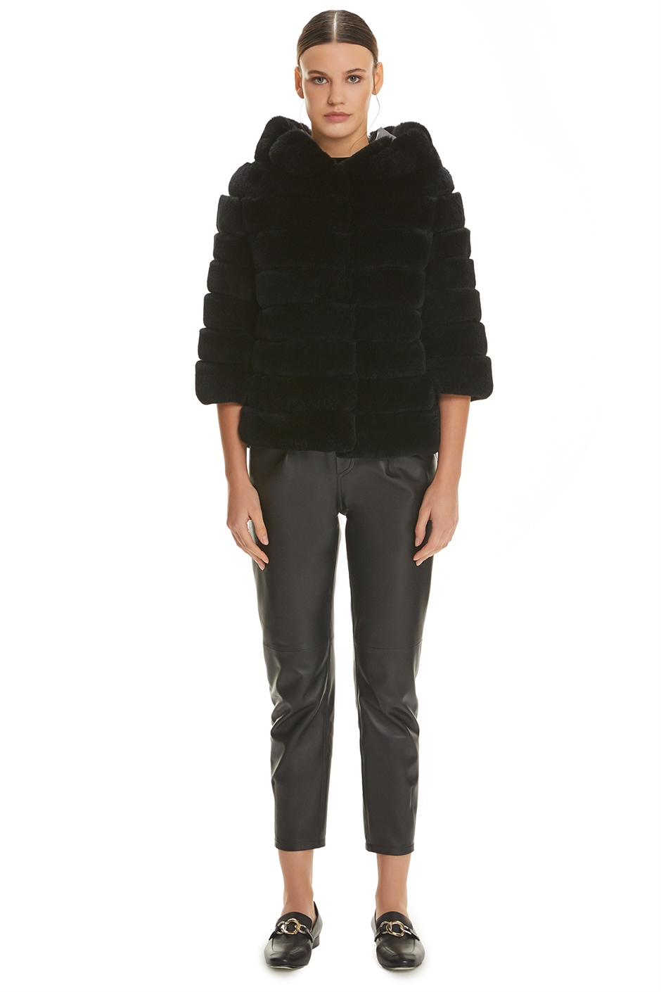 Shaky Women's Rex Fur Jacket