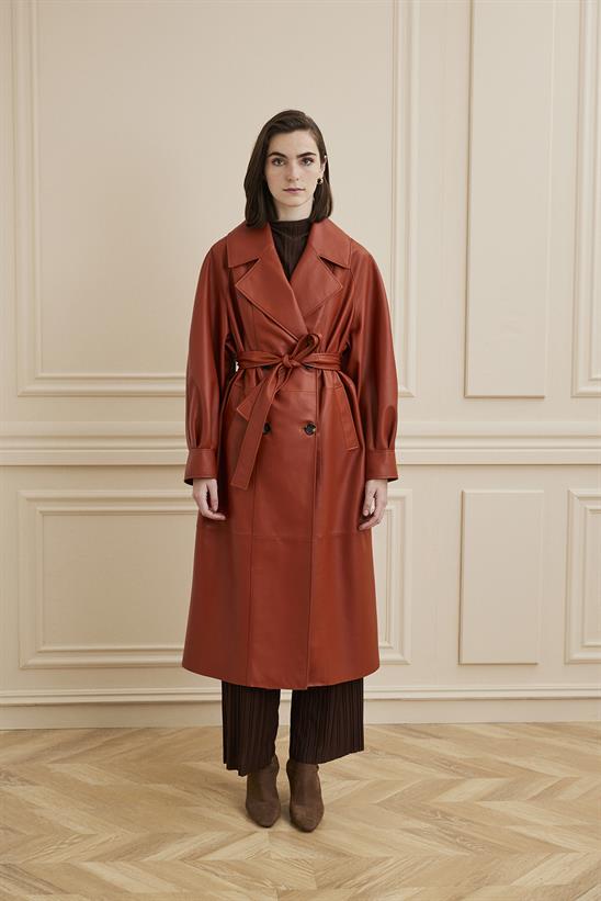 ashi 　IIROT Leather touch tech Coat ashi IIROT Leather touch tech Coat ashi IIROT Leather touch tech