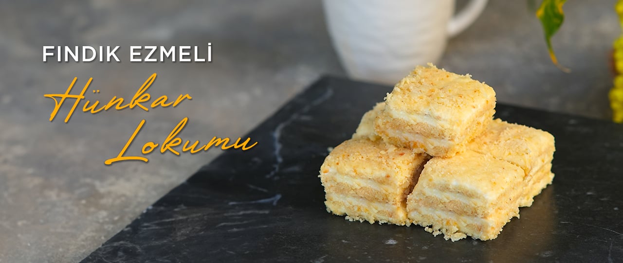 Hünkar Lokumu ( Fındık Ezmeli)