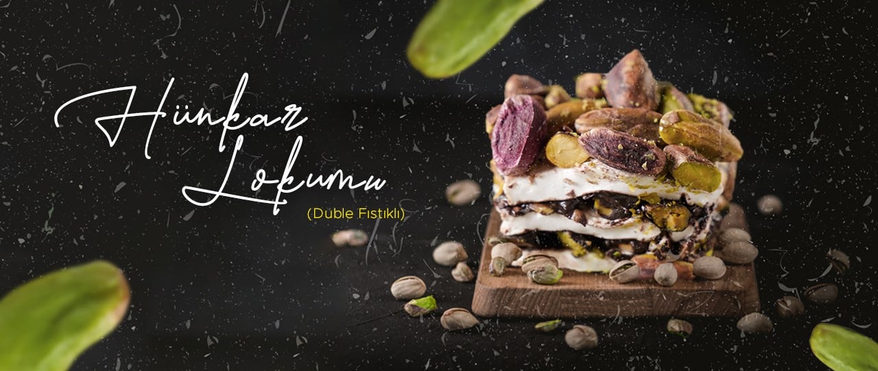Hünkar Lokumu (duble Fıstıklı)