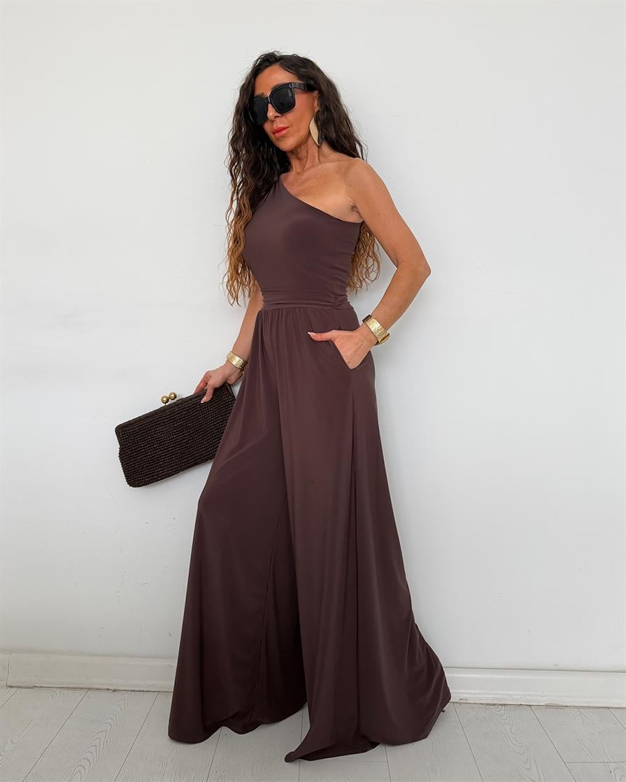 Linda Tek Omuz Tulum Kahve