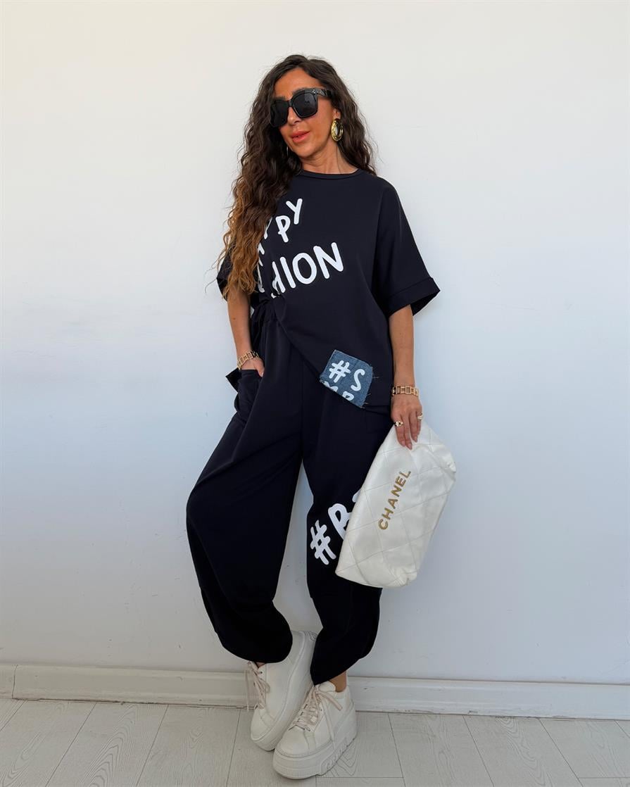 Lizboon Takım Lacivert