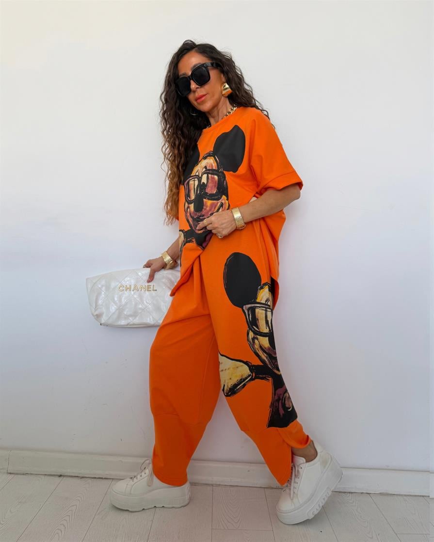 London Mickey Takım Orange